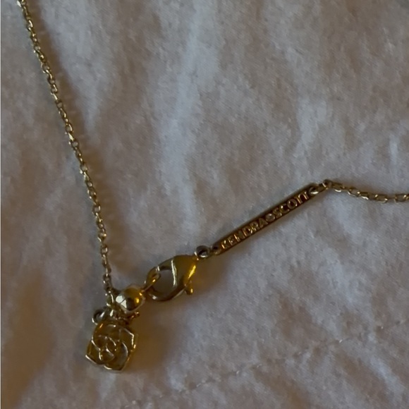 Kendra Scott Opal Cross Pendant Necklace - Picture 2 of 4